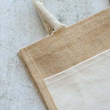 Load image into Gallery viewer, Jim Jam Jute Tote Bag
