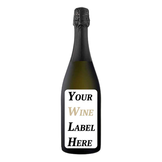 Custom Printed Fifty Acre Sparkling Pinot Chardonnay NV Piccolo 200mL with Logo
