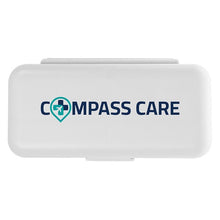 Load image into Gallery viewer, custom printed Compact Pill Organiser with your logo
