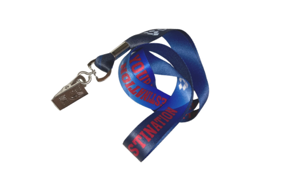 Custom Printed Local Taurus Lanyard 20mm Full Colour Alligator Clip with Logo