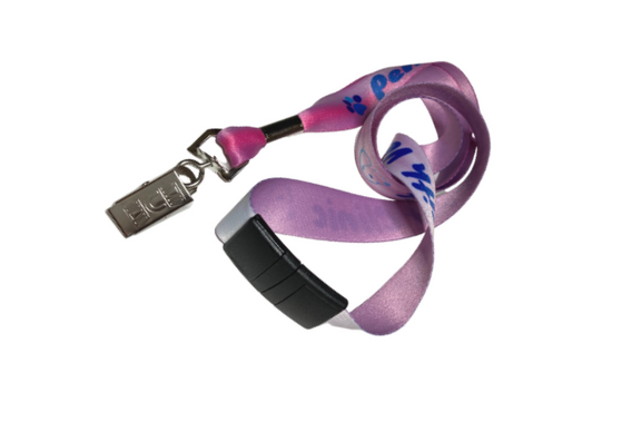 Custom Printed Local Taurus Lanyard 20mm Full Colour Alligator Clip & Breakaway with Logo