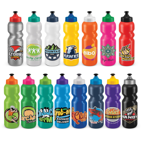 Custom Printed Action Sipper Bottle with Logo
