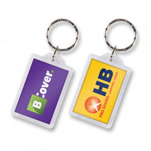 Load image into Gallery viewer, custom printed key ring 
