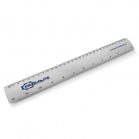 Custom Printed 30cm Metal Ruler with Logo