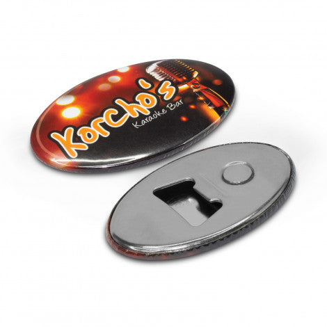 Custom Printed Fridge Magnet Bottle Opener with Logo