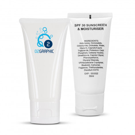 Custom Printed Sunscreen Tube - 30ml with Logo