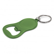 Load image into Gallery viewer, Chevron Bottle Opener Key Ring
