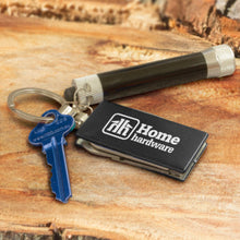 Load image into Gallery viewer, Custom Printed Multi Function Metal Key Rings with Logo
