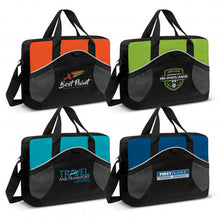 Load image into Gallery viewer, Custom Printed Contour Satchel Bags with Logo
