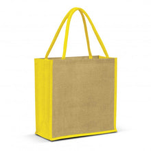 Load image into Gallery viewer, Monza Jute Tote Bag
