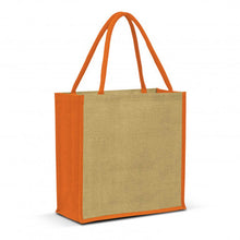 Load image into Gallery viewer, Monza Jute Tote Bag
