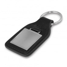 Load image into Gallery viewer, Baron Leather Key Ring - Square
