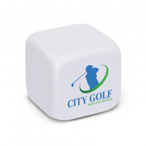 Custom Printed Stress Cube with Logo