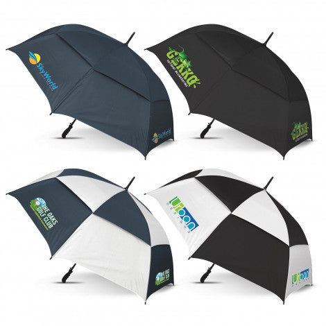 Custom Printed Trident Sports Umbrella - Colour Match with Logo