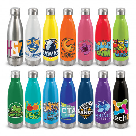 Custom Printed Mirage Steel Bottle with Logo