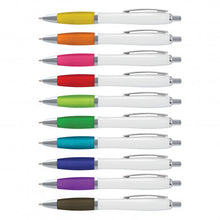 Load image into Gallery viewer, Custom Printed Vistro Pen - White Barrel Logo
