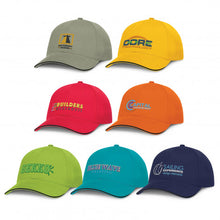 Load image into Gallery viewer, Custom Printed Swift Cap - Black Trim with Logo
