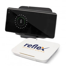 Load image into Gallery viewer, Custom Printed Lynx Wireless Charging Stand with Logo

