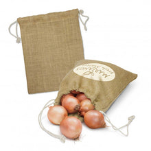 Load image into Gallery viewer, Custom Printed Jute Produced Bags Medium with Logo
