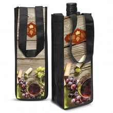 Load image into Gallery viewer, Custom Printed Festiva Wine Tote Bag with Logo
