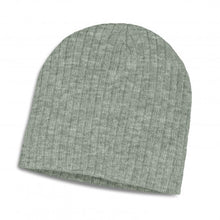 Load image into Gallery viewer, Nebraska Heather Cable Knit Beanie
