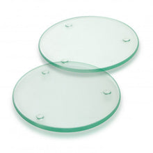 Load image into Gallery viewer, Venice Glass Coaster Set of 2 - Round
