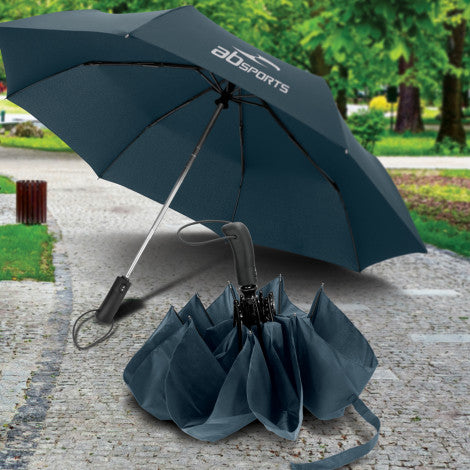 Custom Printed Prague Compact Umbrella with Logo