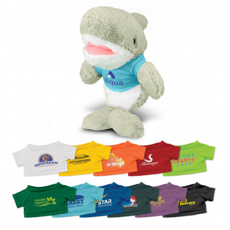 Custom Printed Shark Plush Toy with Logo