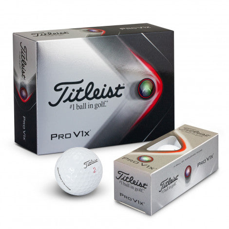 Custom Printed Titleist Pro V1X Golf Ball with Logo
