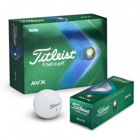 Custom Printed Titleist AVX Golf Ball with Logo