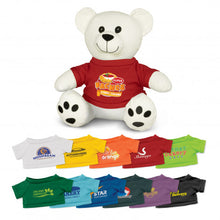 Load image into Gallery viewer, Custom Printed Cotton Bear Plush Toy with Logo
