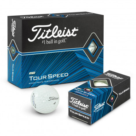 Custom Printed Titleist Tour Speed Golf Ball with Logo
