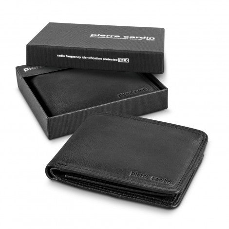 Custom Printed Pierre Cardin Leather Wallet with Logo