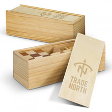 Load image into Gallery viewer, Custom Printed Wooden Brain Teaser Set with Logo
