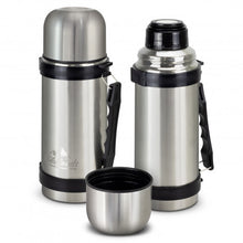 Load image into Gallery viewer, Custom Printed Mitre Vacuum Flask with Logo
