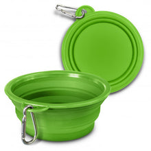 Load image into Gallery viewer, Silicone Collapsible Pet Bowl

