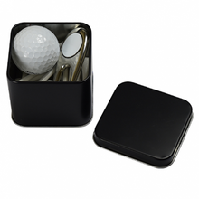 Load image into Gallery viewer, Square 1 Ball Golf Accessories Tin Deluxe Black
