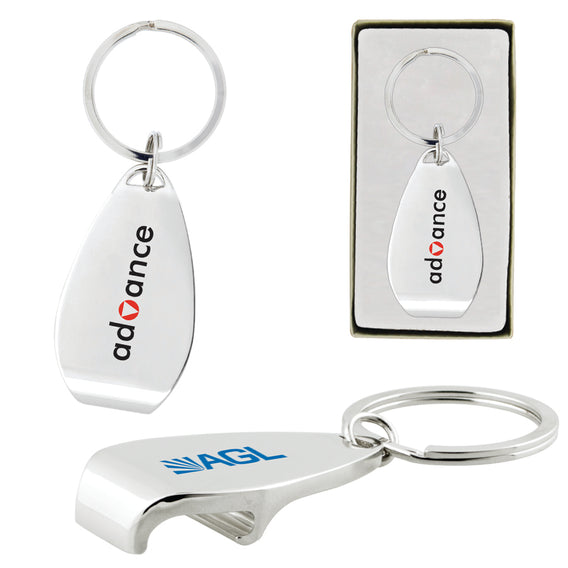 Custom Printed Apri Keychain with Logo