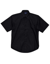 Load image into Gallery viewer, [BS08S] Mens S/S Teflon business shirt
