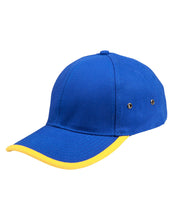 Load image into Gallery viewer, [CH17] Heavy brushed cotton peak &amp; back trimp cap
