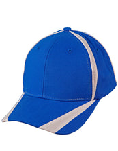 Load image into Gallery viewer, [CH81] Brushed cotton twill baseball cap  &quot;X&quot; contrast
