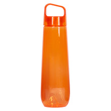 Load image into Gallery viewer, orange transparent custom printed promotional drink bottles
