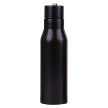 Load image into Gallery viewer, black leak proof custom printed promotional drink bottles
