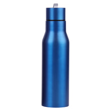 Load image into Gallery viewer, blue leak proof custom printed promotional drink bottles
