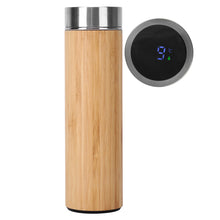 Load image into Gallery viewer, Custom Printed Duke Smart Bamboo Drink Bottle with Logo
