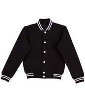 Load image into Gallery viewer, [FL11] Adult&#39;s Fleece Varsity Jacket
