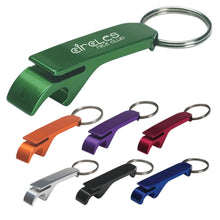 Load image into Gallery viewer, Custom Printed JK062 KEYRING OPENER with Logo
