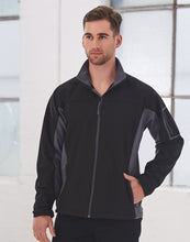 Load image into Gallery viewer, [JK31] Menâ€™s Contrast Softshell Jacket
