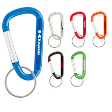 Load image into Gallery viewer, Custom Printed 60mm Carabiner with Logo
