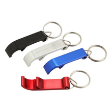 Load image into Gallery viewer, Custom Printed Handy Bottle Opener Key Ring with Logo
